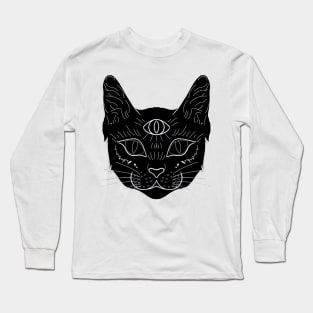 MORKETIDEN PRODUCTIONS THIRD EYE LOGO Mark Gufler Art Long Sleeve T-Shirt